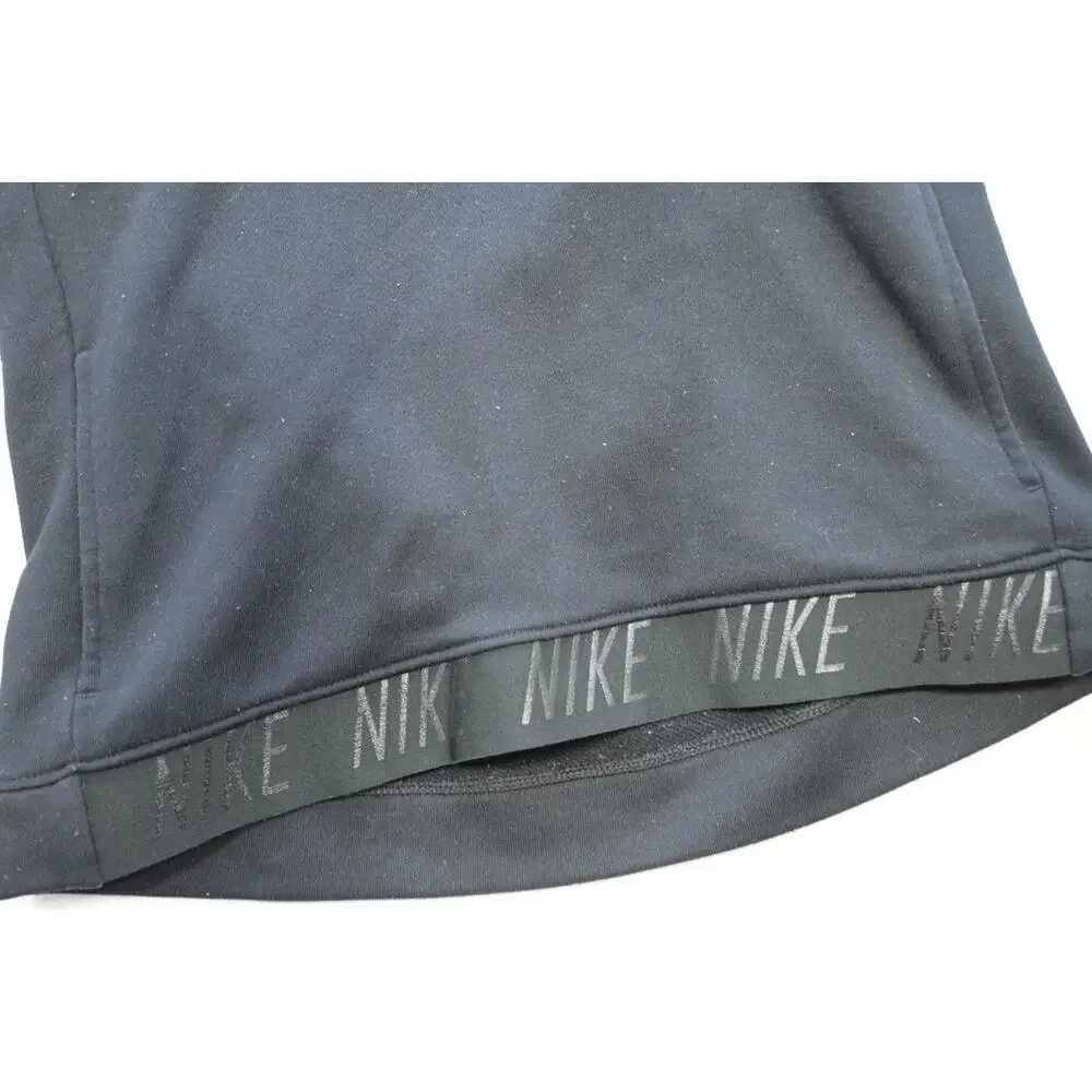 Nike Turtleneck Hoodie Dri Fit‎ Performance Athletic Black Womens Sz XS XSMALL